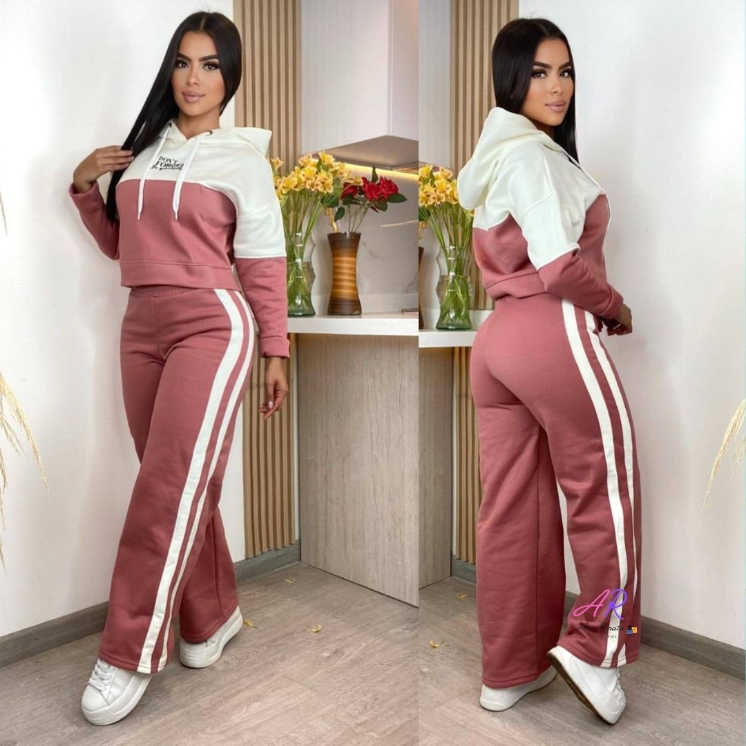 Conjunto de Sudadera Oversize Invierno