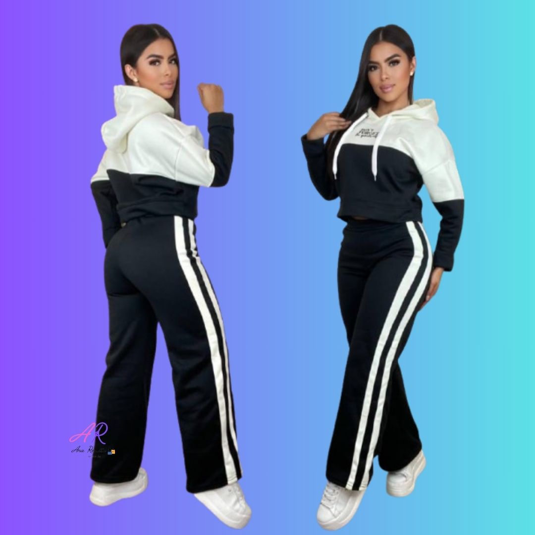 Conjunto de Sudadera Oversize Invierno