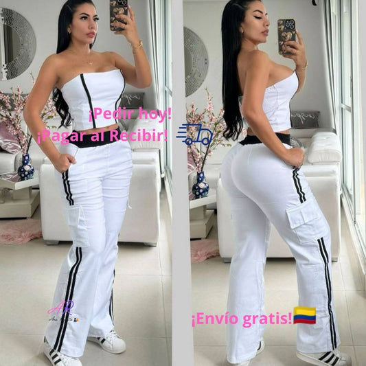 Conjunto Blusa y Pantalón
