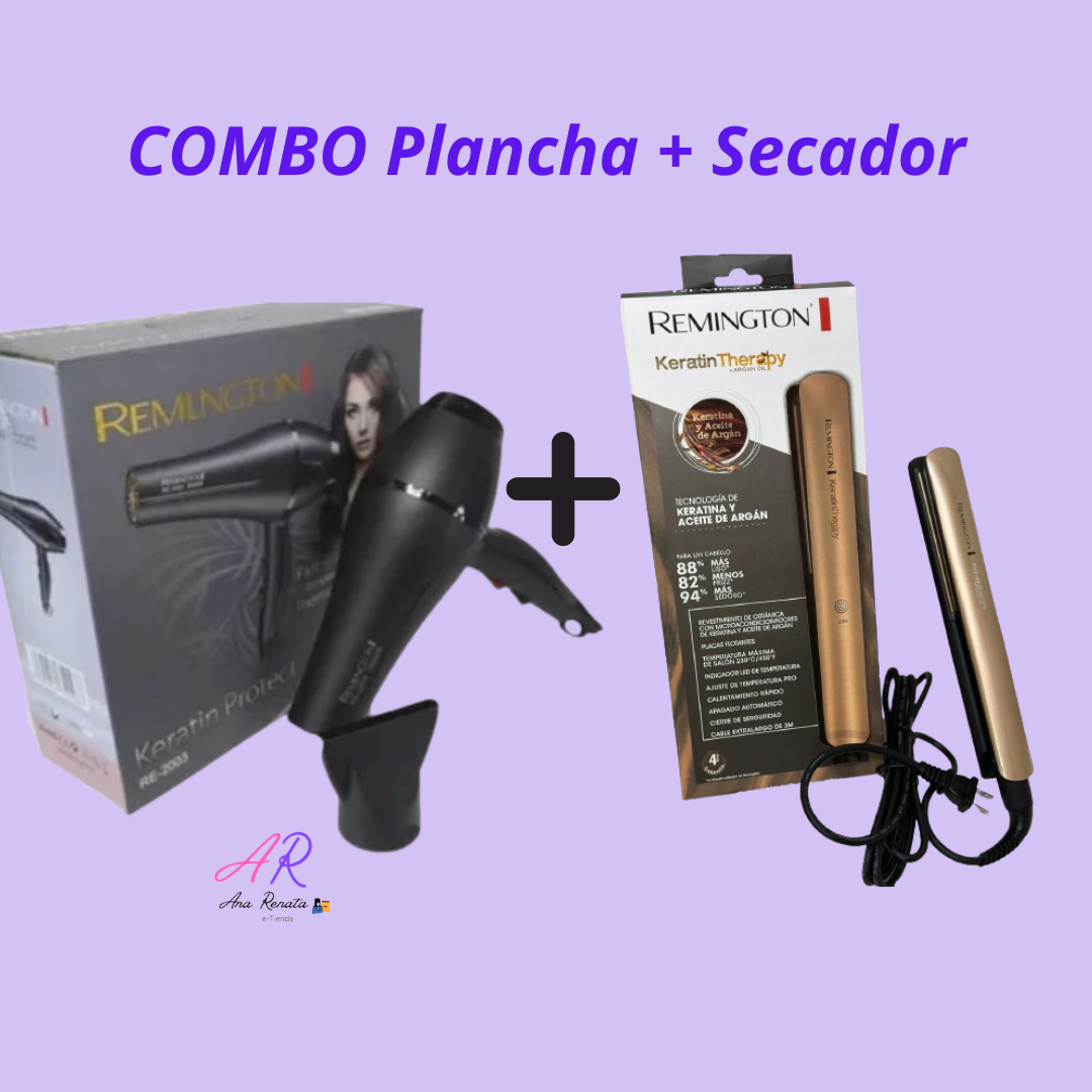 Plancha Keratina mas Secador