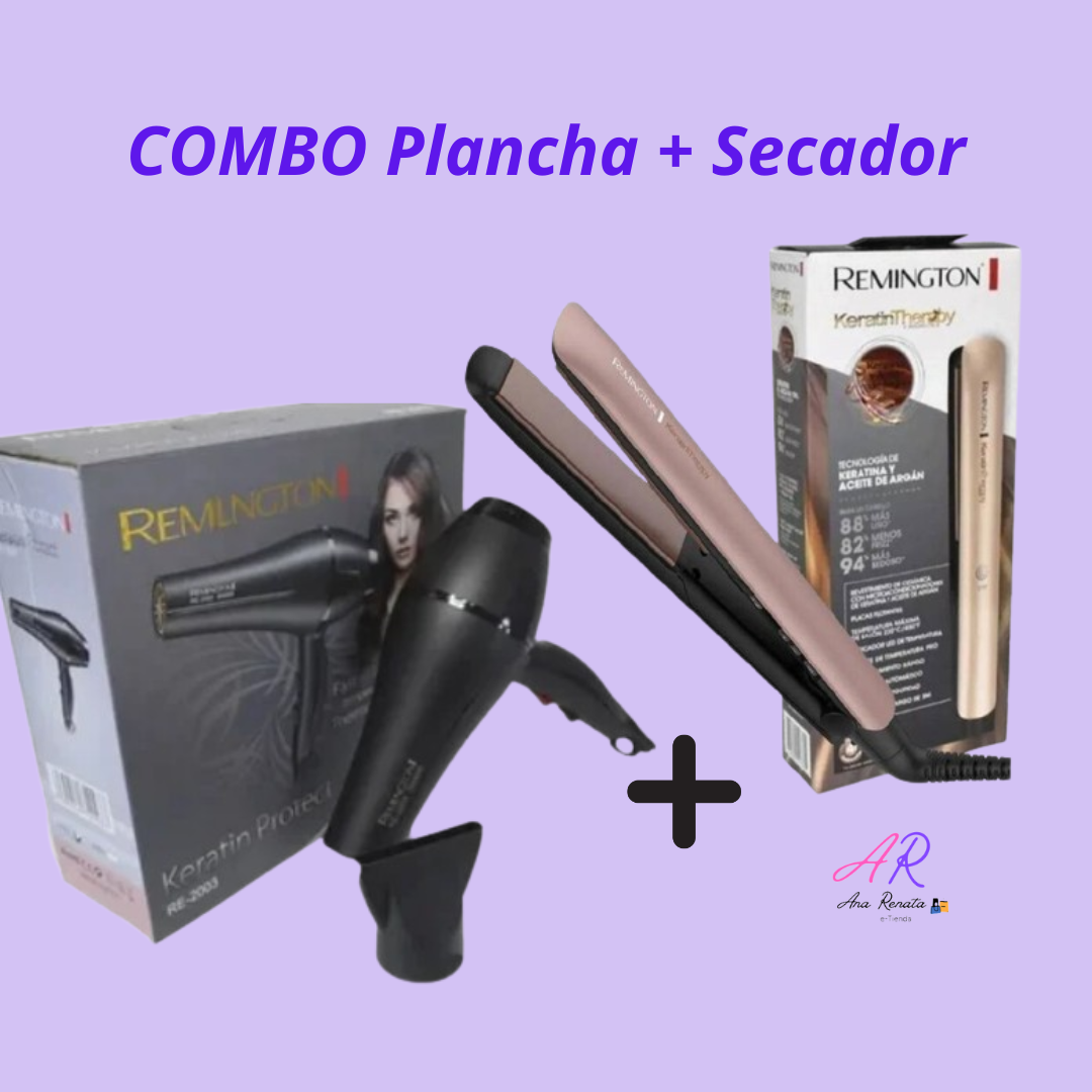 Plancha Keratina mas Secador