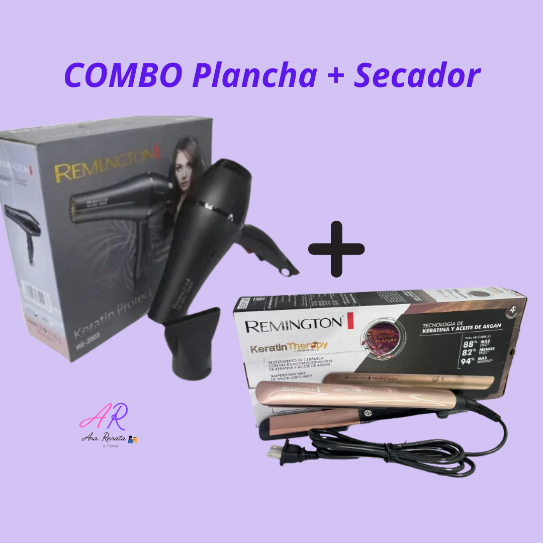 Plancha Keratina mas Secador