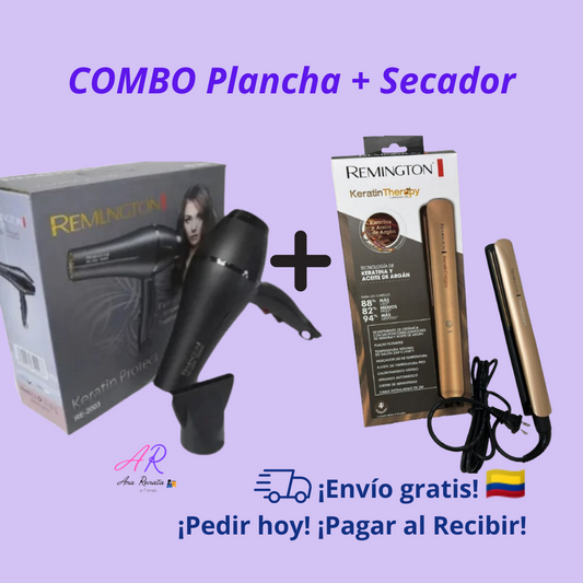 Plancha Keratina mas Secador